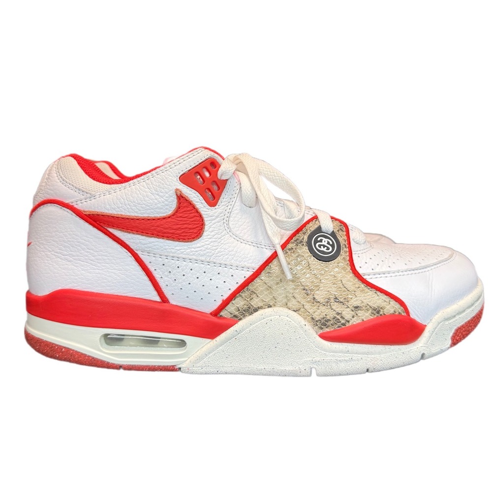 Nike Air Flight 89 Low SP Sample White Habanero Red Sail Size 9 RARE‎ - Picture 2 of 14